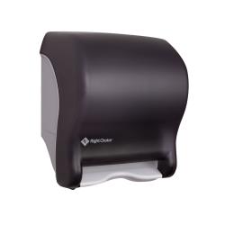 Right Choice™ Impact-Resistant Plastic Compact Auto Towel Roll Dispenser, Black