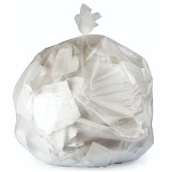 Right Choice™ HDPE 20/30-Gal Can Liner Roll, Natural, 30" x 37", 16 mic (500Pack)