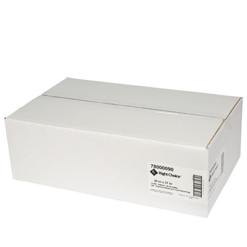 Right Choice™ HDPE 20/30-Gal Can Liner Roll, Natural, 30" x 37", 16 mic (500Pack)