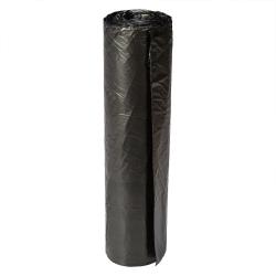 Right Choice™ HDPE 40/45-Gal Can Liner Roll, Black, 40" x 48", 16 mic (250Pack)