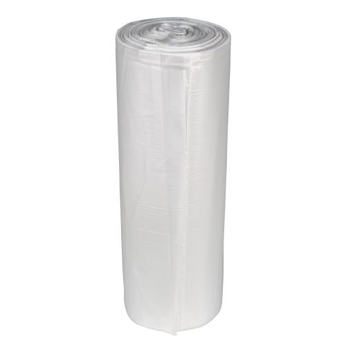 Right Choice™ HDPE 60-Gal Can Liner Roll, Natural, 38" x 60", 22 mic (150Pack)