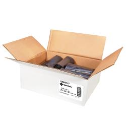 Right Choice™ LLDPE (Repro) 8/10-Gal Can Liner Roll, Black, 24" x 23", 1 mil (500Pack)