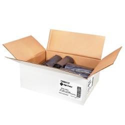 Right Choice™ LDPE 12/16-Gal Can Liner Roll, Black, 24" x 32", 1 mil (250Pack)