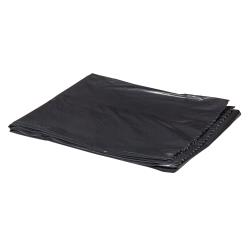 Right Choice™ LDPE (Repro) 33-Gal Flat Can Liner, Black, 33" X 39", 1.3 mil (100Pack)