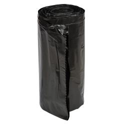 Right Choice™ LDPE (Repro) 33-Gal Can Liner Roll, Black, 33" X 39", 1.3 mil (100Pack)