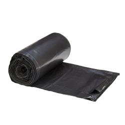 Right Choice™ LDPE (Repro) 33-Gal Can Liner Roll, Black, 33" X 39", 1.3 mil (100Pack)