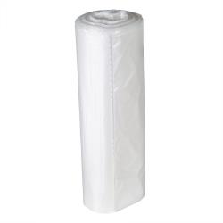 Right Choice™ LLDPE 32-Gal Can Liner Roll, Clear, 33" x 44", 0.9 mil (100Pack)