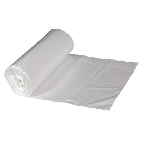 Right Choice™ LLDPE 32-Gal Can Liner Roll, Clear, 33" x 44", 0.9 mil (100Pack)