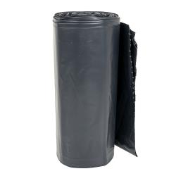 Right Choice™ LDPE (Repro) Can Liner Roll, Black, 60 Gal, 1.5 Mil, 38" x 58" (100Pack)