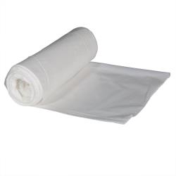 Right Choice™ LLDPE 40/45-Gal Can Liner Roll, Clear, 40" x 46", 1.1 mil (100Pack)