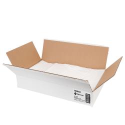 Right Choice™ LDPE 12/16-Gal Flat Can Liner, Clear, 24" x 32", 0.5 mil (500Pack)