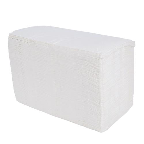 Right Choice™ Dinner Napkin 2-Ply 1/8 Fold, White, 14.2" x 16.5" (3000Pack)