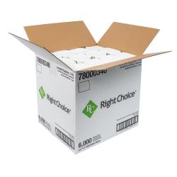 Right Choice™ Dispenser Napkin 1-Ply, White, 6.5" x 8" (6000Pack)