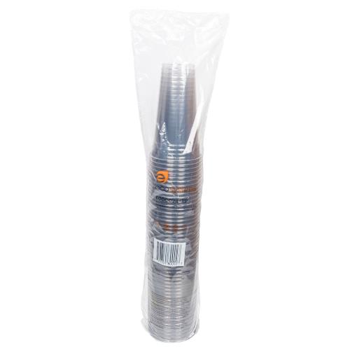 EcoSystems 100% Post Consumer RPET Cold Cup, Clear, 24 oz (600Pack)