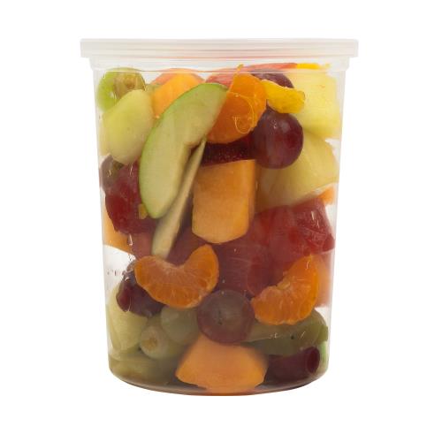 EcoSystems Polypropylene Round Deli Container, Translucent, 32 oz (500Pack)