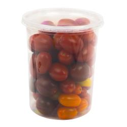EcoSystems Polypropylene Thermoformed Recessed Lid, Translucent, 8-32 oz, (500Pack)