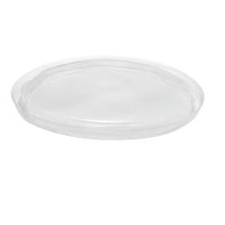 EcoSystems Polypropylene Thermoformed Recessed Lid, Translucent, 8-32 oz, (500Pack)