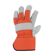 Premium Grade Split Cowhide Double Palm with Absorbent Inside Double Palm Cotton Lining, S-XXL