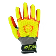 Impact 3, Cut A7, Puncture 3. Hi Vis Microfoam Nitrile Palm