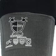 21" A6 Cut, A4 Abrasion Sleeve with Thumbhole, 21 Gauge, Grey, EN407 Heat Rating