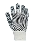 7 gauge, Natural White String Knit, Medium Weight, Dots on Both Sides, S and L