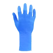 Endurance Nitrile Powder Free, 9 mil, 11.5" Beaded Cuff, Blue Color, Medical Grade, S-XXL