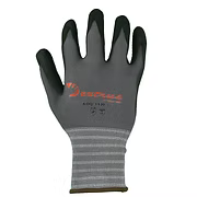 Premium Quality 15 gauge Nylon Liner with Top Grade Nitrile Foam Coated Palm with Dots. Sizes: S-2XL