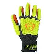 Impact 3, Cut A6, Puncture 3. Hi Vis Micro foam Nitrile Palm