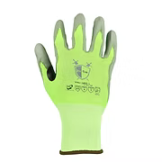 Lightweight, 18 gauge, A5 Cut Resistant, Polyurethane Palm, Hi-Vis Yellow, S-2XL
