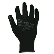 Black 13 gauge Nylon Liner with Black Nitrile Palm Coating. Sizes: S-2XL
