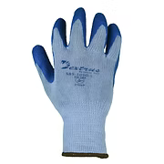 Cotton/Polyester String Knit with Crinkle Finish Latex Palm, S and XL