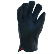 Red Fleece lined Jersey Glove - Slip-on Style