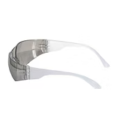 Safety Glasses, Clear View Style, Indoor/Outdoor Lens