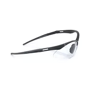 Safety Glasses, Op-Teks Style, Black Frame, Clear Lens