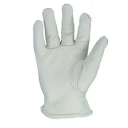 Premium Grade Cowhide Grain Leather Drivers Glove, A Grade, Leather Hemmed, Elastic Wrist, Keystone Thumb. Sizes: S-2XL