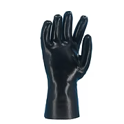 Black PVC, Smooth Finish, Interlock Lining, 12", Large