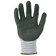Dextrus Premium Grade 15G grey Nylon, Black Nitrile Micro-Foam, Palm Coated. Sizes: S-2XL