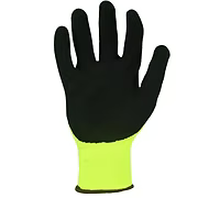 Premium Quality 15 gauge Hi-Vis Yellow Nylon Liner with Top Grade Nitrile Foam Coated Palm. Sizes: S-XL