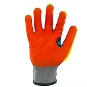 Impact 3, Cut A7, Puncture 3. Hi Vis Microfoam Nitrile Palm