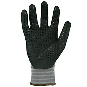 Premium Quality 15 gauge Nylon Liner with Top Grade Nitrile Foam Coated Palm with Dots. Sizes: S-2XL