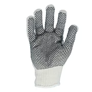 7 gauge, Natural White String Knit, Medium Weight, Dots on Both Sides, S and L