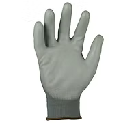 13 gauge Gray Nylon Liner with Gray Polyurethane Palm Coating. Sizes: S-2XL