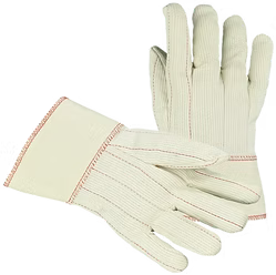 Corded 18 Oz. Doulbl Palm with Gauntlet Cuff
