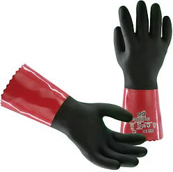 Soft 12" Full PVC/Nitrile coating on 18 gauge nylon liner