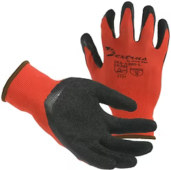 Nylon Knit with Crinkle Latex Finish Palm. S-XL