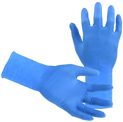 Endurance Nitrile Powder Free, 9 mil, 11.5" Beaded Cuff, Blue Color, Medical Grade, S-XXL
