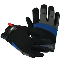 Mechanics glove, Cut A4, Touch Screen Compatible, Synthetic Palm, Hook and Loop Closure. S-2XL