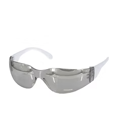 Safety Glasses, Clear View Style, Indoor/Outdoor Lens