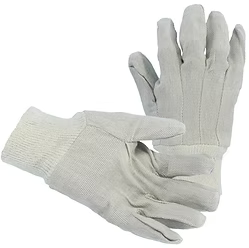 Canvas Clute Cut, Straight Thumb, Knit Wrist, 8 oz.