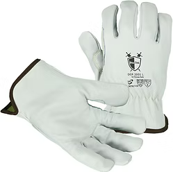 Quality Grade Goatskin Grain Driver, A9 Aramid Lining, Wing Thumb. Sizes: S-3XL